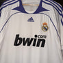 REAL MADRID RAMOS 2007-2008 ORIGINAL JERSEY Size XL