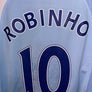 MANCHESTER CITY ROBINHO 2007-2008 ORIGINAL JERSEY Size M