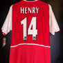 ARSENAL HENRY 2002-2003 ORIGINAL JERSEY Size M