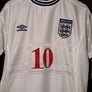 ENGLAND OWEN 1999-2000 ORIGINAL JERSEY Size M
