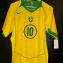 BRAZIL RONALDINHO 2004-2005 ORIGINAL JERSEY SIZE M