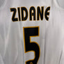 REAL MADRID ZIDANE 2004-2005 ORIGINAL JERSEY Size M