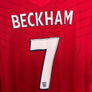 ENGLAND BECKHAM 2008-2009 ORIGINAL JERSEY Size XL