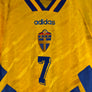 SWEDEN LARSSON 1994-1995 ORIGINAL JERSEY SIZE XL