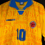COLOMBIA VALDERRAMA 1997-1998 ORIGINAL JERSEY Size L