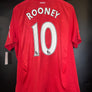 MANCHESTER UNITED ROONEY 2010-2011 ORIGINAL JERSEY Size L