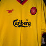LIVERPOOL FOWLER 1996-1997 ORIGINAL JERSEY Size XL