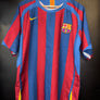 BARCELONA RONALDINHO 2005-2006 ORIGINAL JERSEY Size M