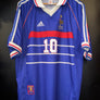 FRANCE ZIDANE 1998-1999 ORIGINAL JERSEY SIZE L