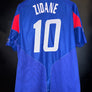 FRANCE ZIDANE 2004-2005 ORIGINAL JERSEY Size L