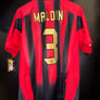 AC MILAN MALDINI 2004-2005 ORIGINAL JERSEY Size M