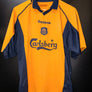 LIVERPOOL GERRARD 2001-2002 ORIGINAL JERSEY Size L
