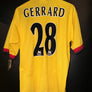 LIVERPOOL GERRARD 1997-1998 ORIGINAL JERSEY Size XL