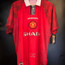MANCHESTER UNITED BECKHAM 1997-1998 ORIGINAL JERSEY Size L