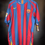 BARCELONA RONALDINHO 2005-2006 ORIGINAL JERSEY Size L