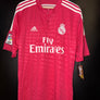REAL MADRID RONALDO 2014-2015 ORIGINAL JERSEY SIZE L