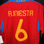 SPAIN INIESTA 2011-2012 ORIGINAL JERSEY Size M