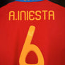 SPAIN INIESTA 2011-2012 ORIGINAL JERSEY Size M