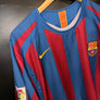 BARCELONA RONALDINHO 2005-2006 ORIGINAL JERSEY Size L