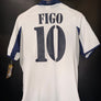 REAL MADRID FIGO 2000-2001 ORIGINAL JERSEY Size S