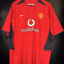 MANCHESTER UNITED RONALDO 2002-2003 ORIGINAL JERSEY Size XL