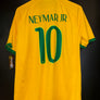 BRAZIL NEYMAR JR 2014-2015 ORIGINAL JERSEY SIZE L