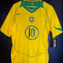 BRAZIL RONALDINHO 2004-2005 ORIGINAL JERSEY SIZE M