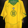 BRAZIL RONALDINHO 2004-2005 ORIGINAL JERSEY SIZE 2XL