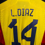 COLOMBIA LUIS DIAZ 2022-2023 ORIGINAL PLAYER JERSEY Size L