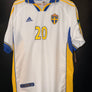 SWEDEN LARSSON 2000-2001 ORIGINAL JERSEY Size L