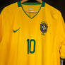 BRAZIL RONALDINHO 2007-2008 ORIGINAL JERSEY SIZE XL