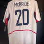 USA SOCCER USMNT MCBRIDE 2002-2003 ORIGINAL JERSEY Size L
