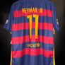 BARCELONA NEYMAR JR 2015-2016 ORIGINAL JERSEY Size XL