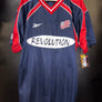 NEW ENGLAND REVOLUTION 1997-1998 ORIGINAL JERSEY Size L