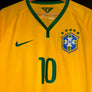 BRAZIL NEYMAR JR 2014-2015 ORIGINAL JERSEY SIZE L
