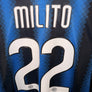 INTER MILAN MILITO 2010-2011 ORIGINAL JERSEY Size M