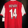 ARSENAL HENRY 2006-2007 ORIGINAL JERSEY Size L
