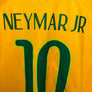 BRAZIL NEYMAR JR 2014-2015 ORIGINAL JERSEY SIZE L