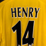 ARSENAL HENRY 2003-2004 ORIGINAL JERSEY Size L