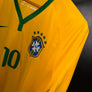 BRAZIL NEYMAR JR 2014-2015 ORIGINAL JERSEY SIZE L