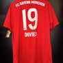 BAYERN MUNICH DAVIES 2019-2020 ORIGINAL JERSEY Size XL