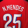 PSG PARIS SAINT GERMAIN MENDES 2025-2026 ORIGINAL JERSEY SIZE 2XL