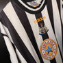 NEWCASTLE UNITED ASPRILLA 1997-1998 ORIGINAL JERSEY Size XL