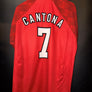 MANCHESTER UNITED CANTONA 1996-1997 ORIGINAL JERSEY Size XL
