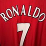 MANCHESTER UNITED RONALDO 2002-2003 ORIGINAL JERSEY Size XL