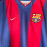 BARCELONA INIESTA 2002-2003 ORIGINAL JERSEY Size 2XL