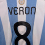 ARGENTINA VERON 2010-2011 ORIGINAL JERSEY SIZE L