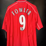LIVERPOOL FOWLER 2001-2002 ORIGINAL JERSEY Size XL