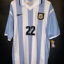 ARGENTINA RIQUELME 1999-2000 ORIGINAL JERSEY Size XL