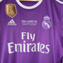 REAL MADRID RONALDO 2016-2017 ORIGINAL AWAY JERSEY SIZE L